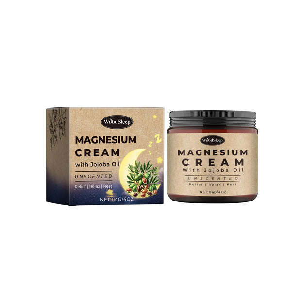 Calming Magnesium Sleep Cream With Natural Muscle Relief