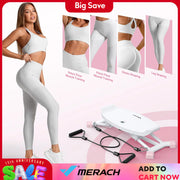 Merach Ski Machine Simulated Ski Training Machine Full Body Aerobic Exercise Equipment