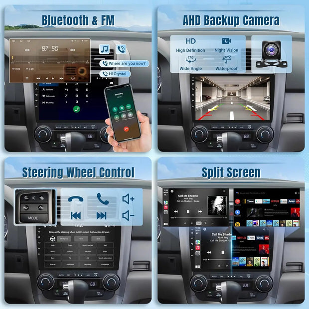 9 Inch Wireless Car Stereo Radio 2 Din IPS Touchscreen Car Video Player with CarPlay Android Auto Rear Camera GPS WIFI FM 2G 32G - My Variety Superstore 25