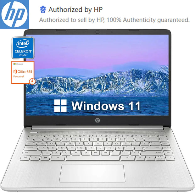 Powerful 14In Laptop 16GB RAM 384GB Storage Productivity