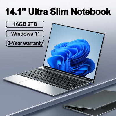 Epic Laptop Ultra Slim 14.1 Inch 16GB RAM 2TBSSD For Work