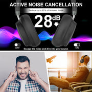 Immersive Bluetooth Noise Cancelling Headphones 55H Comfort