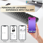 Immersive Bluetooth Noise Cancelling Headphones 55H Comfort