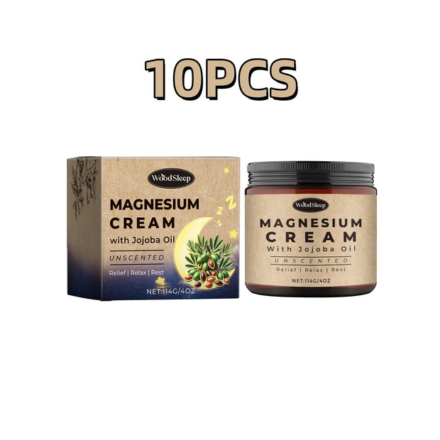 Calming Magnesium Sleep Cream With Natural Muscle Relief
