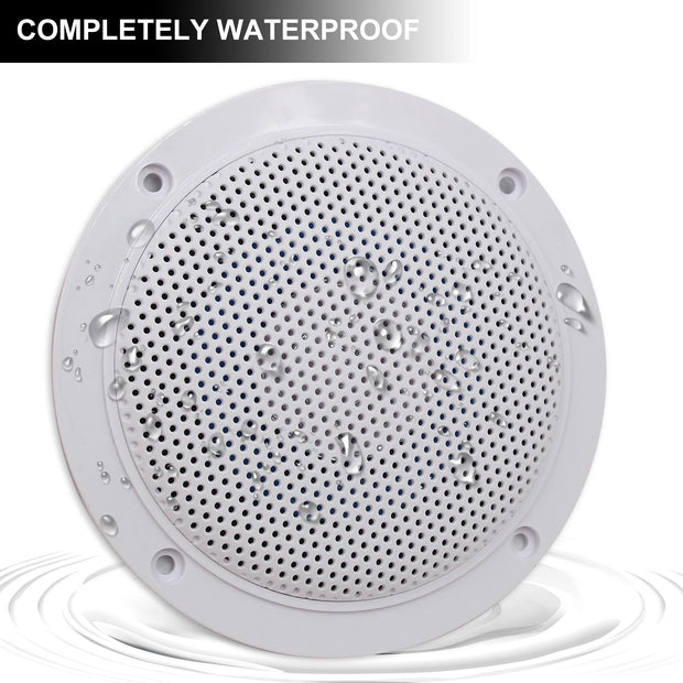 4 Inch 160W Marine Waterproof Bluetooth Speakers for ATV UTV SPA Golf Motorcycle Boat Outdoor Indoor Music - My Variety Superstore 25