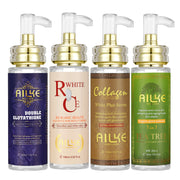 Ailke Hydrating and Brightening Serum for Dark Spots Fine Lines and Wrinkles with Collagen and Glutathione Skin Whitening Serum
