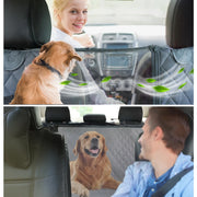 PETRAVEL Dog Car Seat Cover Waterproof Pet Travel Dog Carrier Hammock Car Rear Back Seat Protector Mat Safety Carrier For Dogs - My Variety Superstore 25