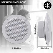 4 Inch 160W Marine Waterproof Bluetooth Speakers for ATV UTV SPA Golf Motorcycle Boat Outdoor Indoor Music - My Variety Superstore 25