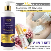 Ailke Whitening And Moisturizing Body Lotion For Dry And Black Skin Type 500ml Korean Cosmetics