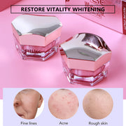 AILKE Lightenin Anti-Wrinkle Face Cream With Collagen, Hyaluronic Acid, Whitening Skin Care Women Facial Moisturizer Set - My Variety Superstore 25