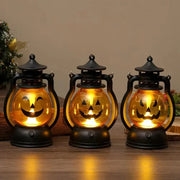 Spooky Halloween LED Pumpkin Lantern Battery Included Glow
