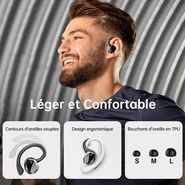 Wireless Earbuds Bluetooth 5.3 Stereo Bass Noise Cancelling - My Variety Superstore 25