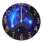Elegant 30cm Wall Clock Ideal Living Room Decor Adds Style