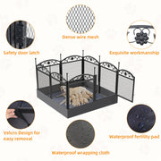 8 Panels DIY Heavy Duty Dog Playpen Pen Outdoor Indoor Dog Puppy Metal Fence with Waterproof Fertility Pad for Whelping,Training - My Variety Superstore 25