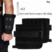 Adjustable Weight Vest Ankle Weights Wrist Weights Gym Running Weights Strength Training Equipment Fitness Tool