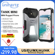 Unihertz 8849 Mini Rugged Smartphone,Small 4G,Outdoor,16 GB,24GB RAM,256GB ROM, 5800mAh, Android 13 Phone,Dual Sim,100MP Camera - My Variety Superstore 25