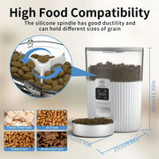 PAPIFEED cat automatic feeder dog fixed feeding machine cat food dog food wifi remote smart cat pet food dispenser - My Variety Superstore 25