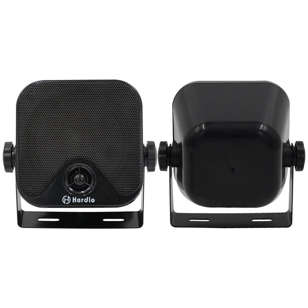 Herdio Waterproof Marine Speakers 100W 4 Inch Motorcycle Audio Speaker Heavy Duty Sound System for Outdoor ATV UTV - My Variety Superstore 25