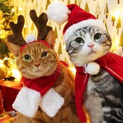 Exuberant Pet Christmas Hat For Cats Dogs Adjustable Fit