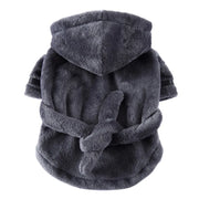 Pet Dog Bathrobe Hooded Pajamas – Soft Drying Towel Clothes for Small to Large Dogs & Cats