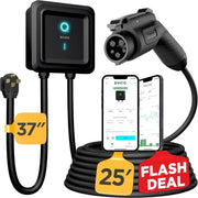 Good Level 2 EV Charger – 48A 240V, NEMA 14-50 Hardwire, 25ft Cord, Energy Star UL Certified