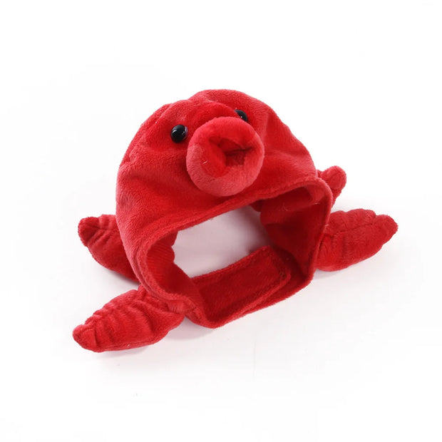 Joyful Christmas Cat Hat With Animal Shape Keeps Cat Warm