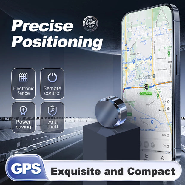 Pet Kids Wallet Positioning Tracker Magnetic Car/Person/Pet Location Tracker Smart Finder Locator Anti-Theft Tracking Device - My Variety Superstore 25