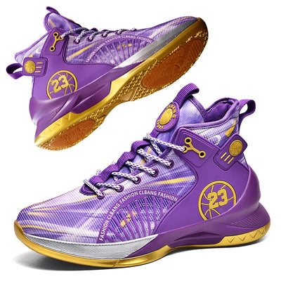 Elite Mens Basketball Shoes Breathable Non Slip Secure Grip