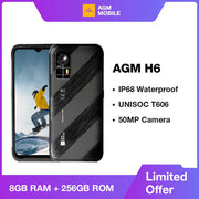American Version AGM H6 Rugged Smartphone 8GB+256GB,50MP Camera, 90Hz FHD+, Waterproof/Shockproof - Endurance Battery - My Variety Superstore 25