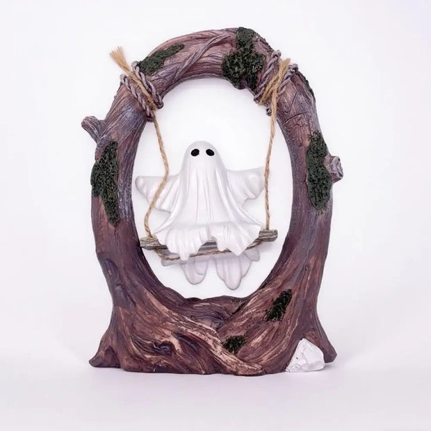 Stunning Halloween Swing Ghost Ornament Decor Keepsake