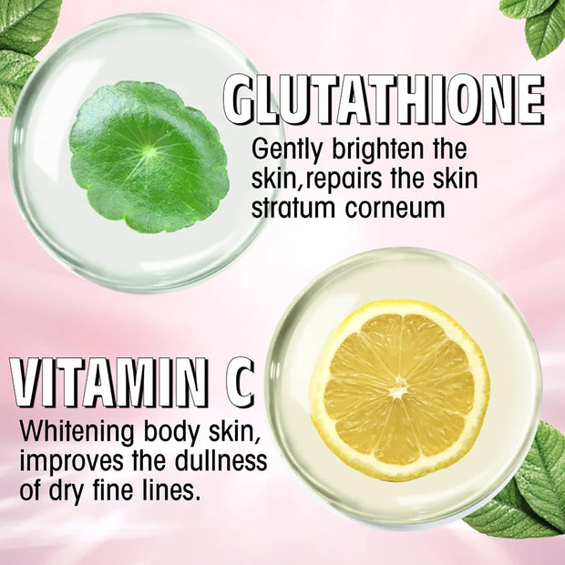 AILKE Vitamin C & Glutathione Brightening Body Lotion, Even Skin Tone, Lightening, Neck, Elbows, Armpits, Legs, Glowing Cream - My Variety Superstore 25
