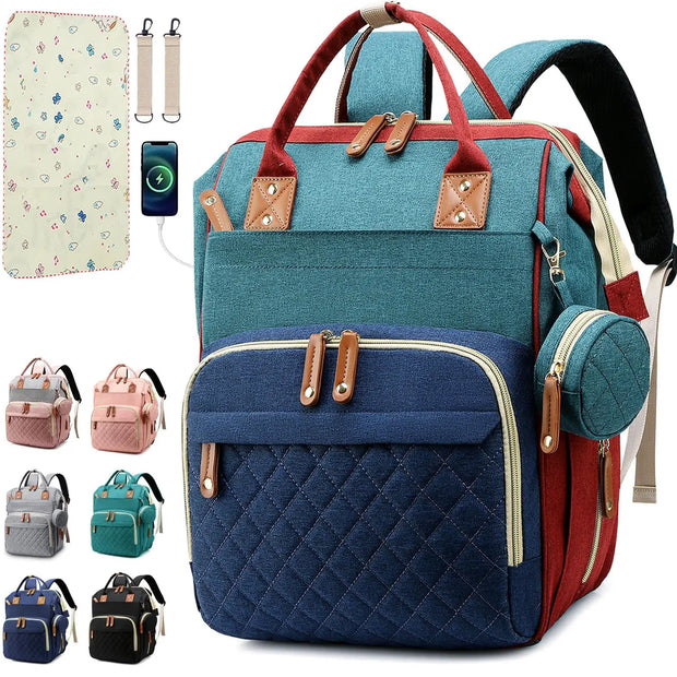 Ultimate Nursing Diaper Backpack Large Capacity Bliss