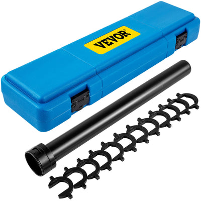 VEVOR Inner Tie Rod Tool Kit 12 Pieces Tie Rod Removal Tool Set with Crowfoot Adapters