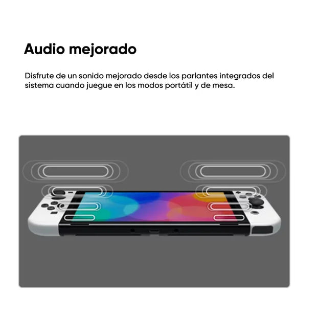 Nintendo Switch OLED Model Video Game Console with White Joy-Con 7 Inch OLED Screen Adjustable Console TV Tabletop Handheld Mode - My Variety Superstore 25
