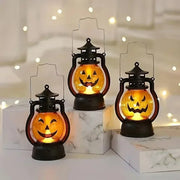 Spooky Halloween LED Pumpkin Lantern Battery Included Glow