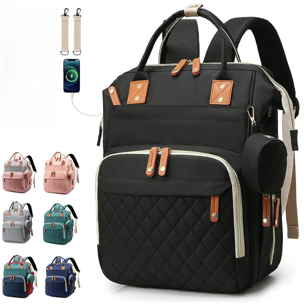 Ultimate Nursing Diaper Backpack Large Capacity Bliss