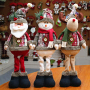 Enchanting 18in Soft Flannel Plush Ornament Adds Cozy Cheer