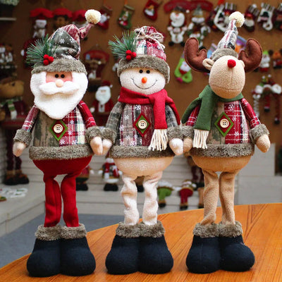 Enchanting 18in Soft Flannel Plush Ornament Adds Cozy Cheer
