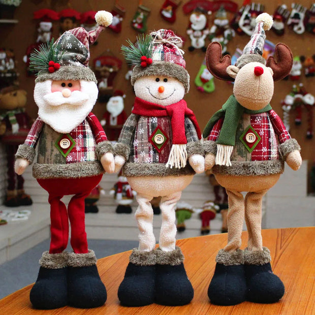 Enchanting 18in Soft Flannel Plush Ornament Adds Cozy Cheer
