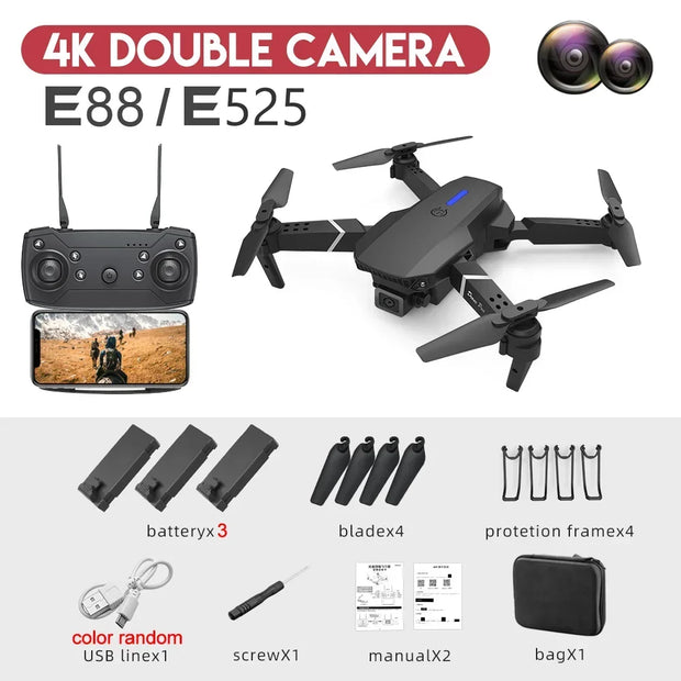 Incredible 4K RC Drone With Foldable Design For Stunning Aerial Shots