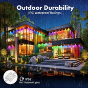 Stunning Smart RGBIC LED String Lights IP67 App Control Glow