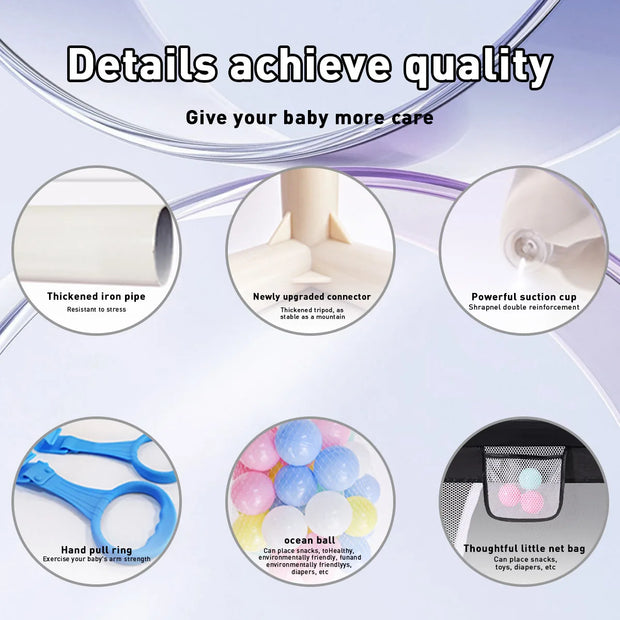 Amazing Indoor Baby Playpen With Safety Barriers Safe Play