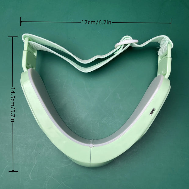 Rechargeable USB Chin Massager – Portable Face Beauty Device for All Skin Types, 400mAh Battery
