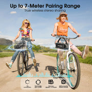 W King Bluetooth Speaker 30W Portable Wireless Loud Speaker IPX6 Waterproof Outdoor Speaker 24 Hour Playtime EQ AUX TF Card - My Variety Superstore 25