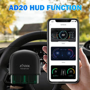 XTOOL AD20 Bluetooth OBD2 Scanner For Engine System Diagnostic Code Reader HUD Display Perfromance Test Lifetime Free Update - My Variety Superstore 25