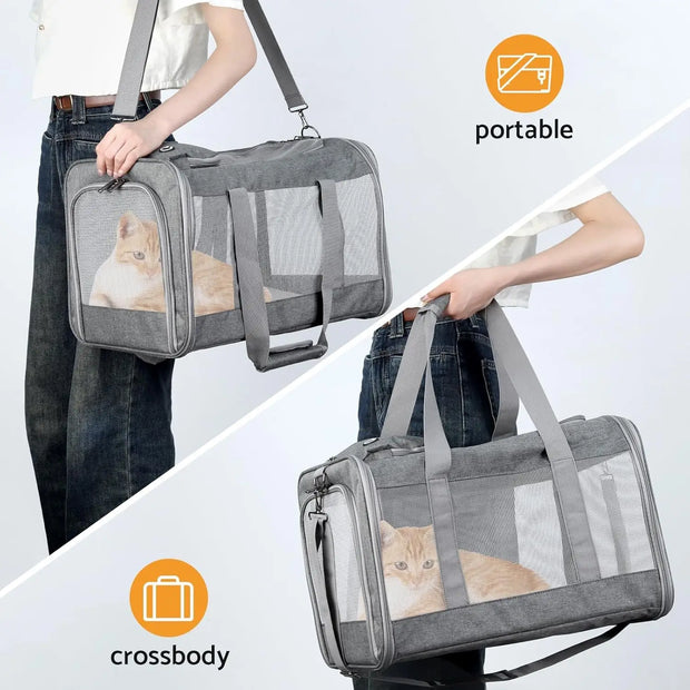 Premium Airline Approved Pet Carrier Honeycomb Board Comfort