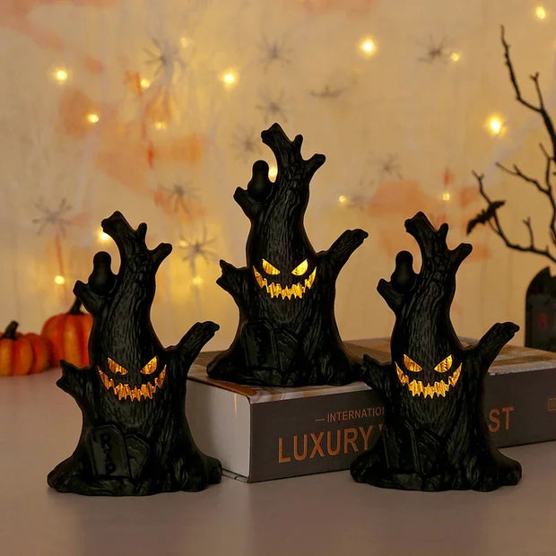 Terrifying Ghost Tree Lantern LED Halloween Atmosphere