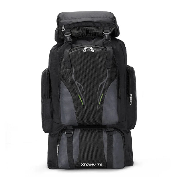 Camping High Capacity Hiking Backpack Women Outdoor Travel Backpack Men Tactics Sports 70L Mountaineering Fishing Waterproof Bag - My Variety Superstore 25