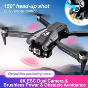 Z908 Pro Max GPS Drone Brushless 8K HD Dual Camera Optical Flow Obstacle Avoidance Foldable Quadcopter RC Distance 9000M - My Variety Superstore 25