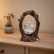 Stunning Halloween Swing Ghost Ornament Decor Keepsake